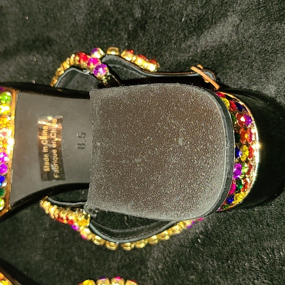 Jeffrey Campbell Rhinestone Sandals - Picture 10 of 12